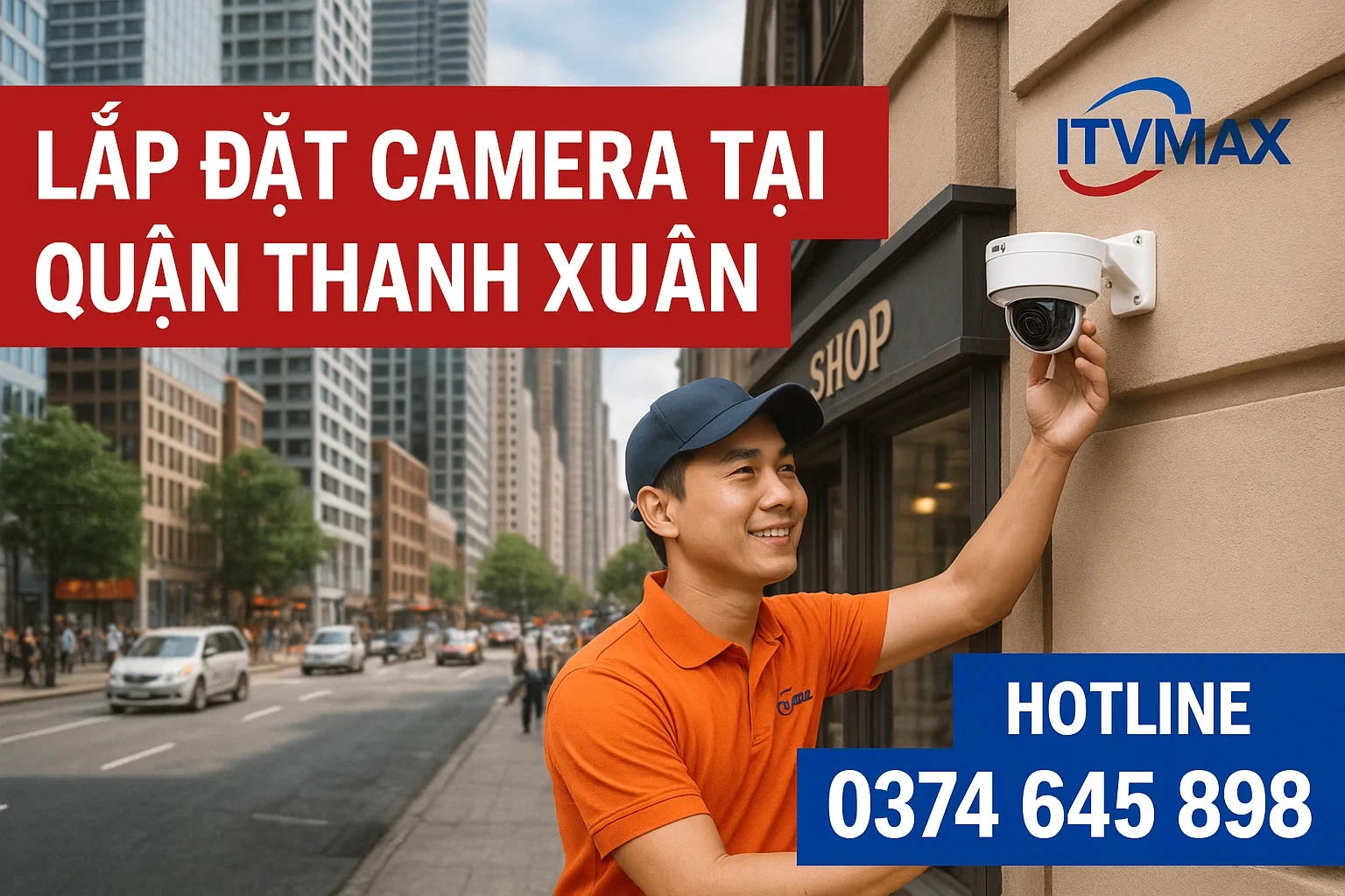 Lắp Đặt Camera Ở Quận Thanh Xuân, Hà Nội | Gọi ngay 0374 645 898
