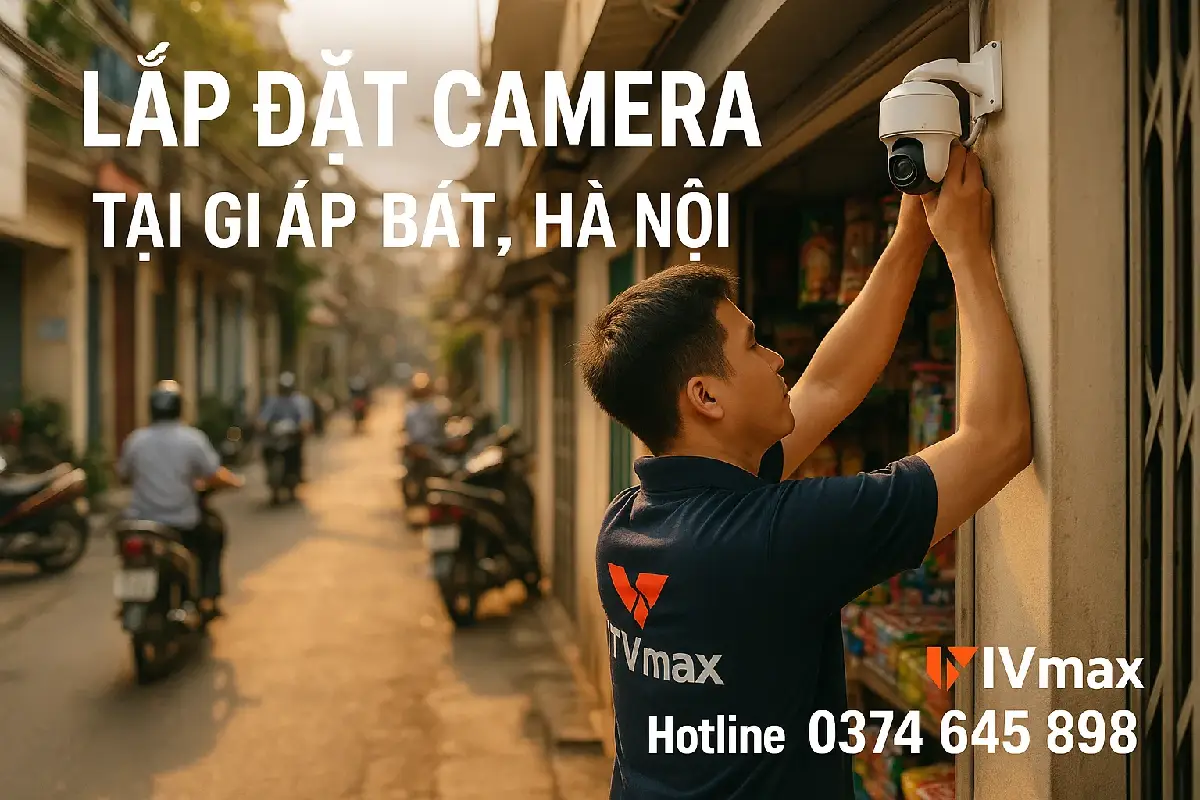 LẮP ĐẶT CAMERA Ở GIÁP BÁT – AN NINH THÔNG MINH