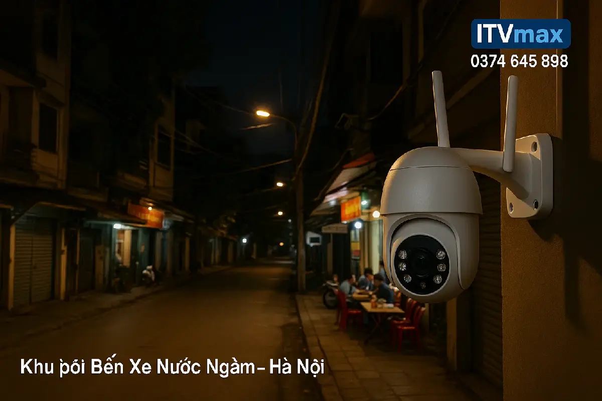 Lắp Đặt Camera Tại Khu Vực Bến Xe Nước Ngầm – Giải Pháp An Ninh