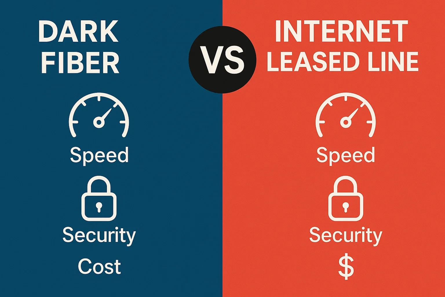 so sánh Dark Fiber vs Internet leased line