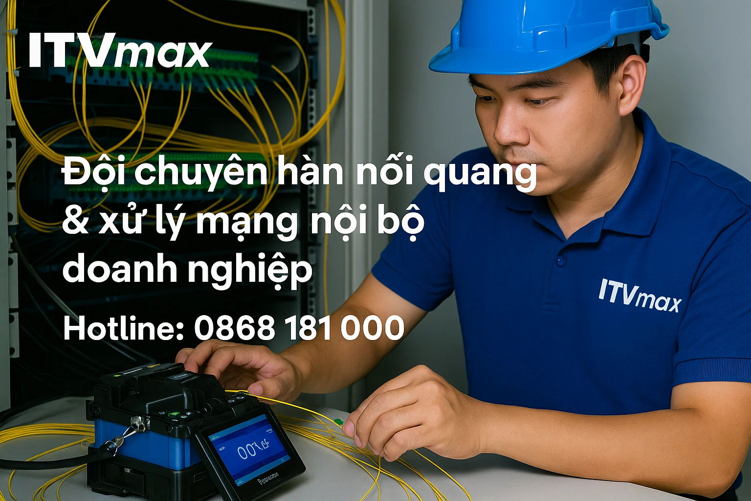 Hàn Nối Cáp Quang Là Gì? Khi Nào Cần Gọi Đội Xử Lý Sự Cố Truyền Dẫn?