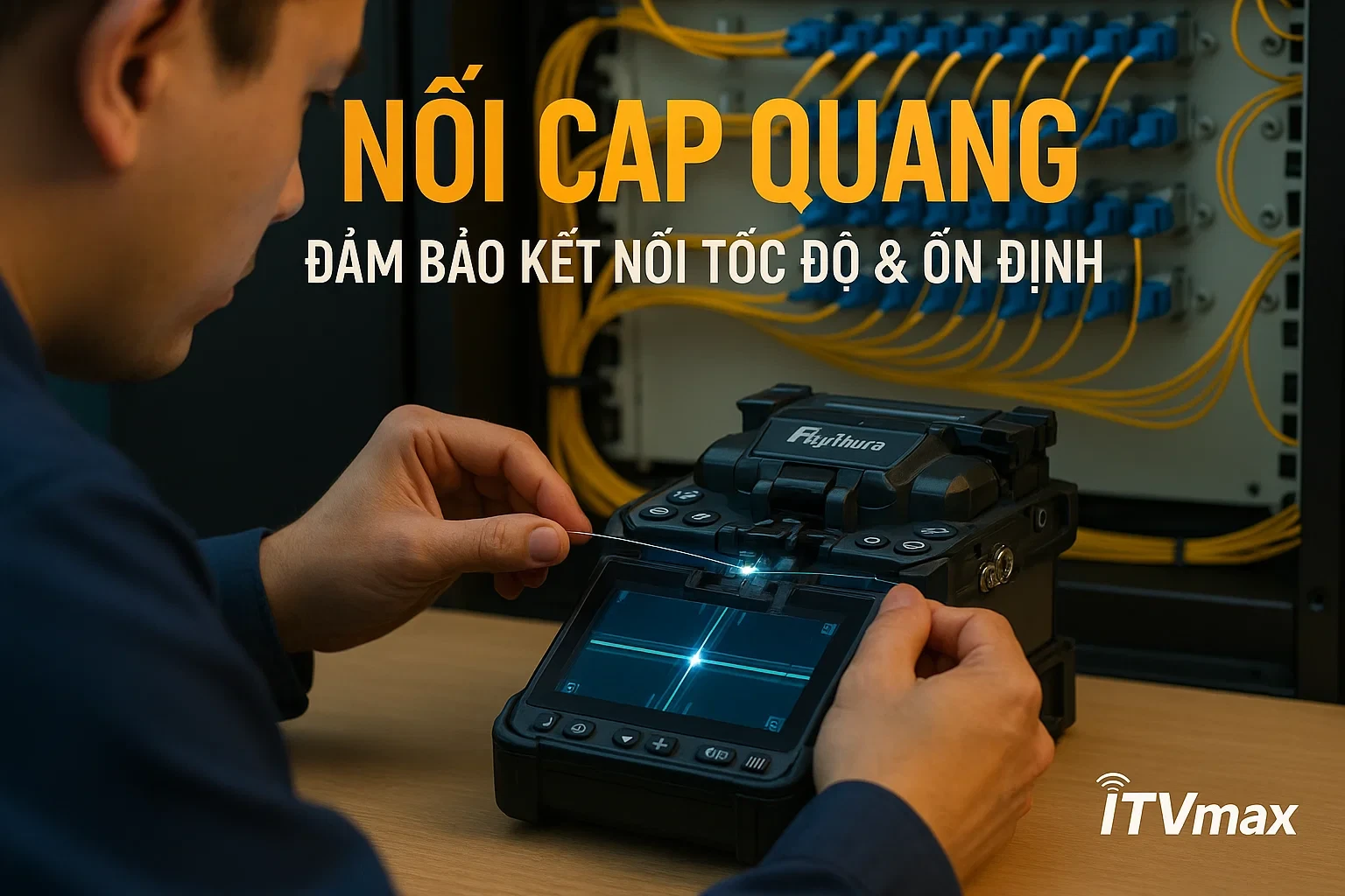 Nối Cáp Quang Là Gì? Quy Trình, Thiết Bị, Kỹ Thuật Và Lưu Ý Quan Trọng