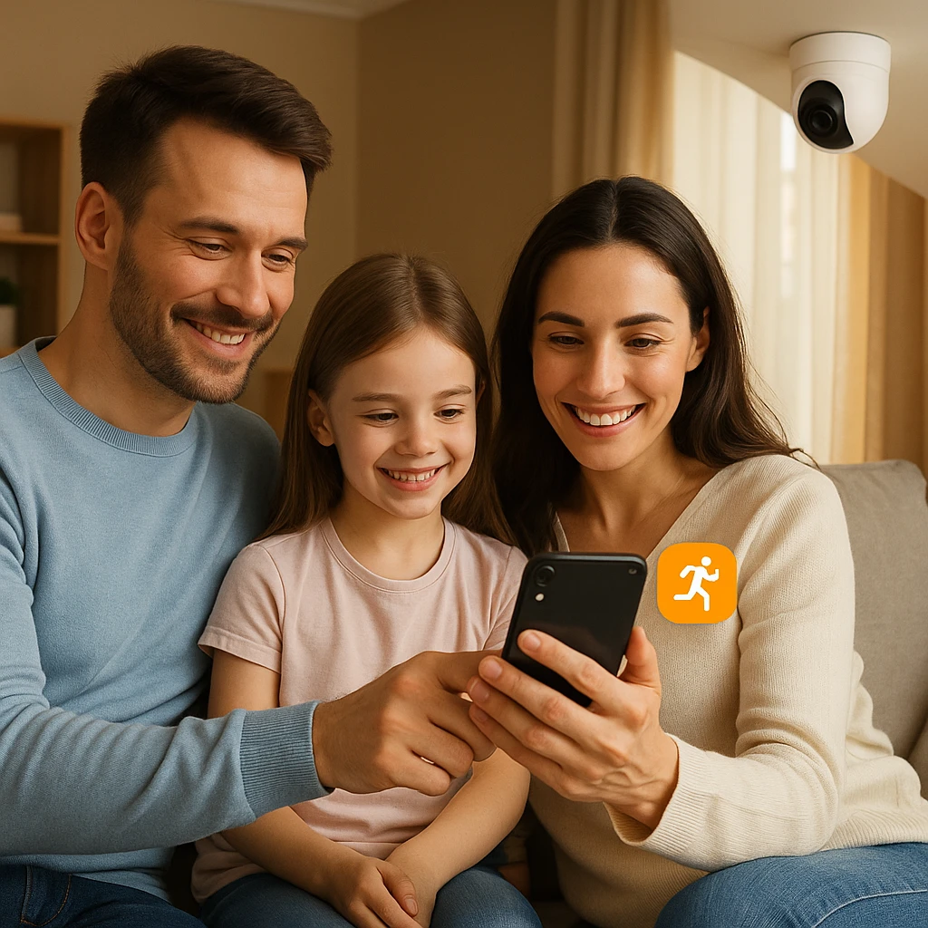 sử dụng camera wifi trong gia đình