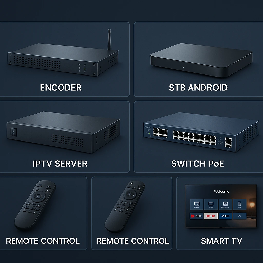 Thiết bị IPTV – Encoder, STB, Switch