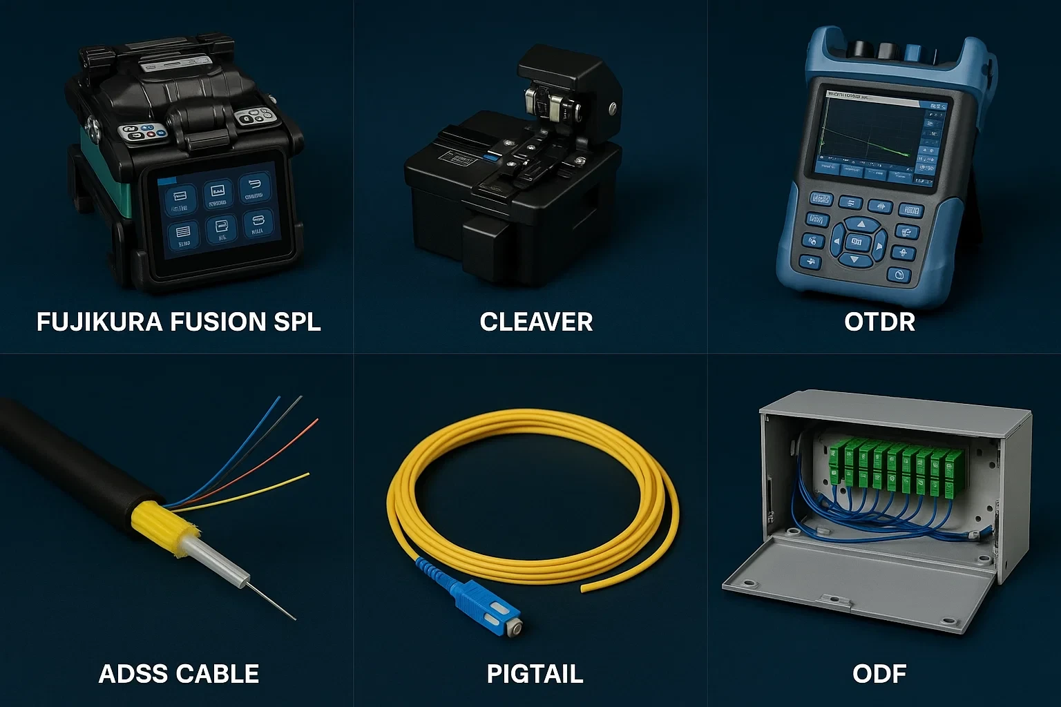 Thiết bị và vật tư kéo cáp