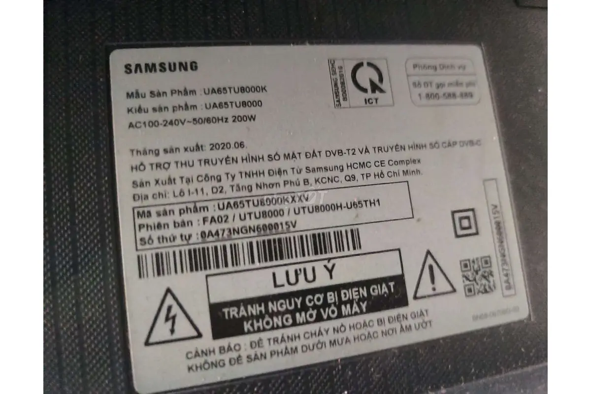 Samsung 65TU8000 - Full box0