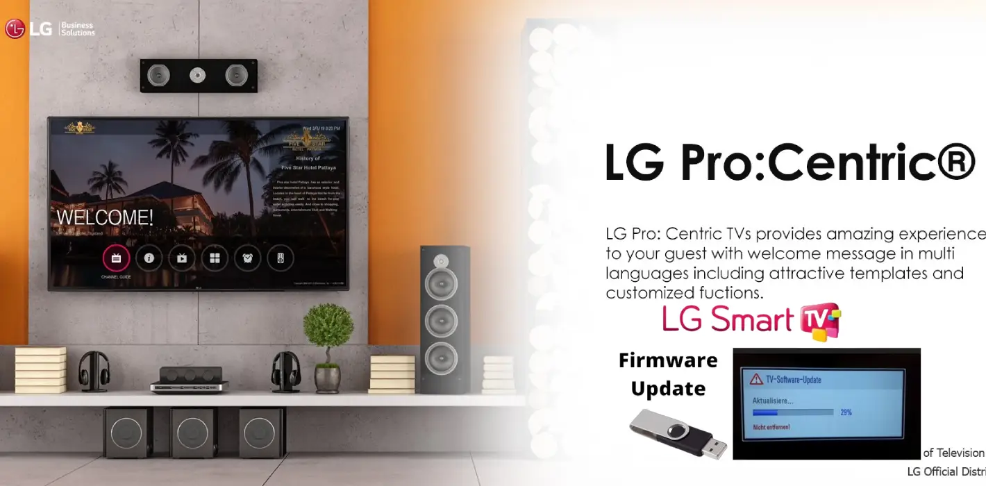 Cập nhật firmware Hotel TV LG bằng USB: Hướng dẫn chi tiết